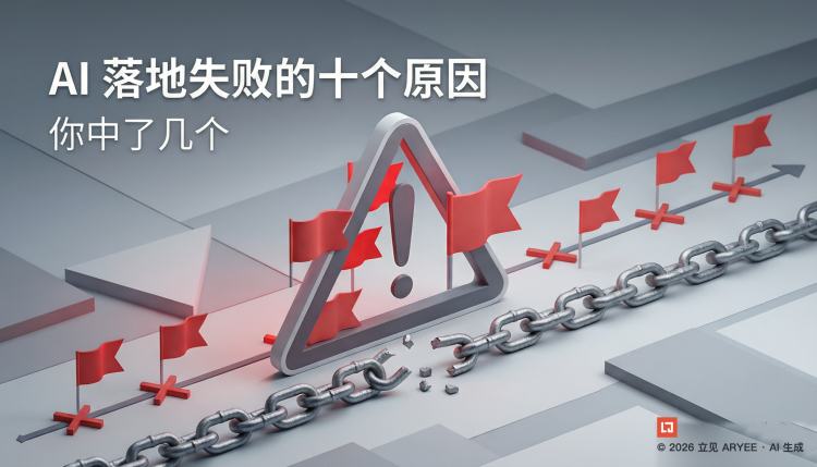AI 落地失败的十个原因，你中了几个