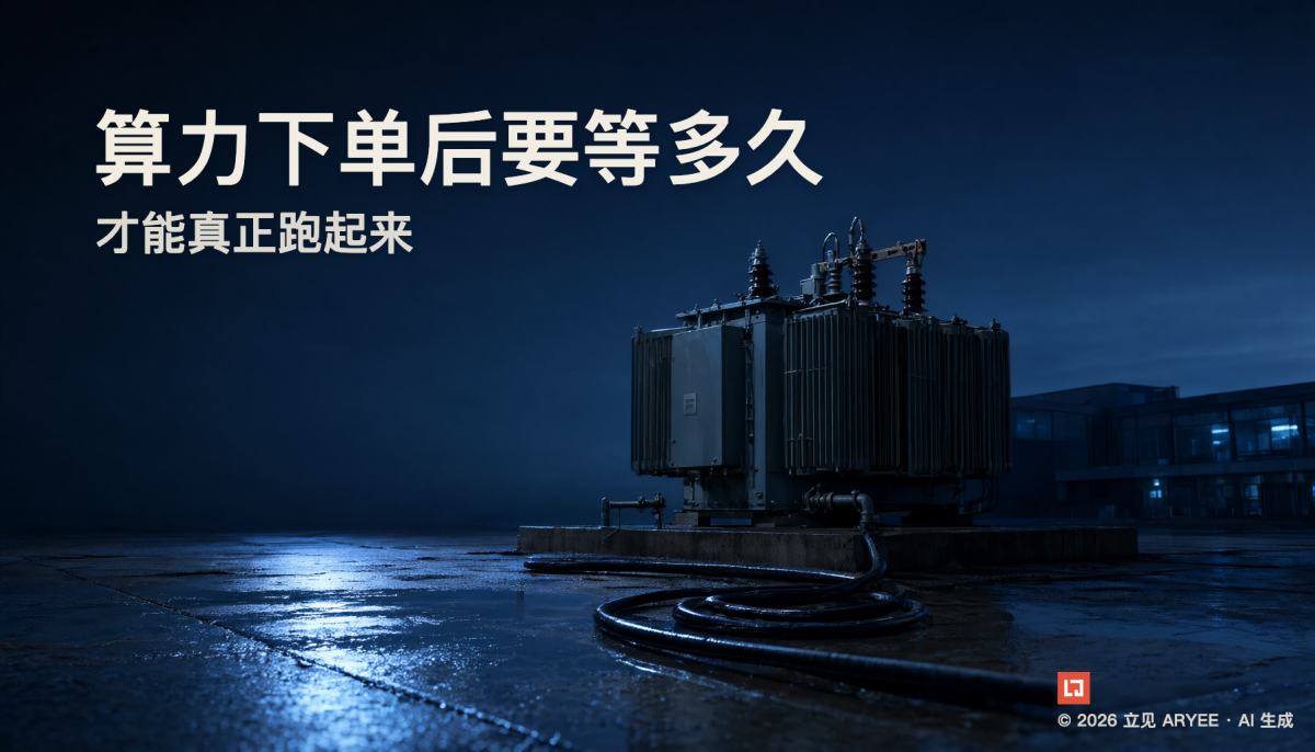 算力下单后要等多久才能真正跑起来