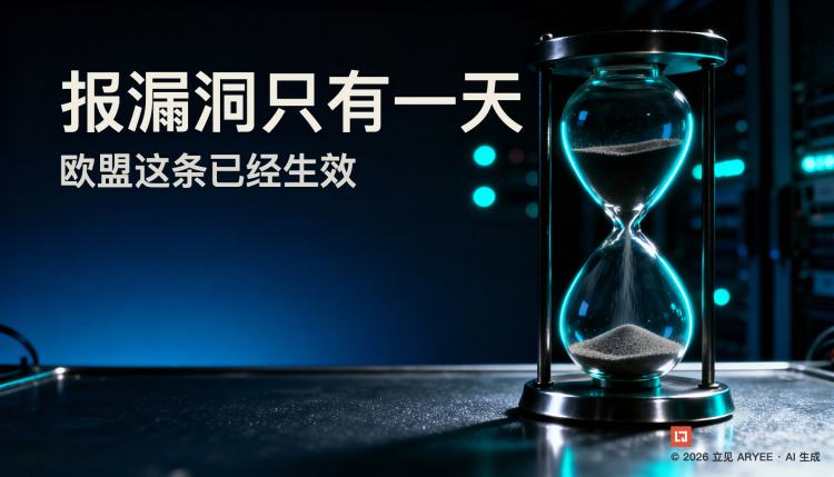 报漏洞只有一天，欧盟这条已经生效