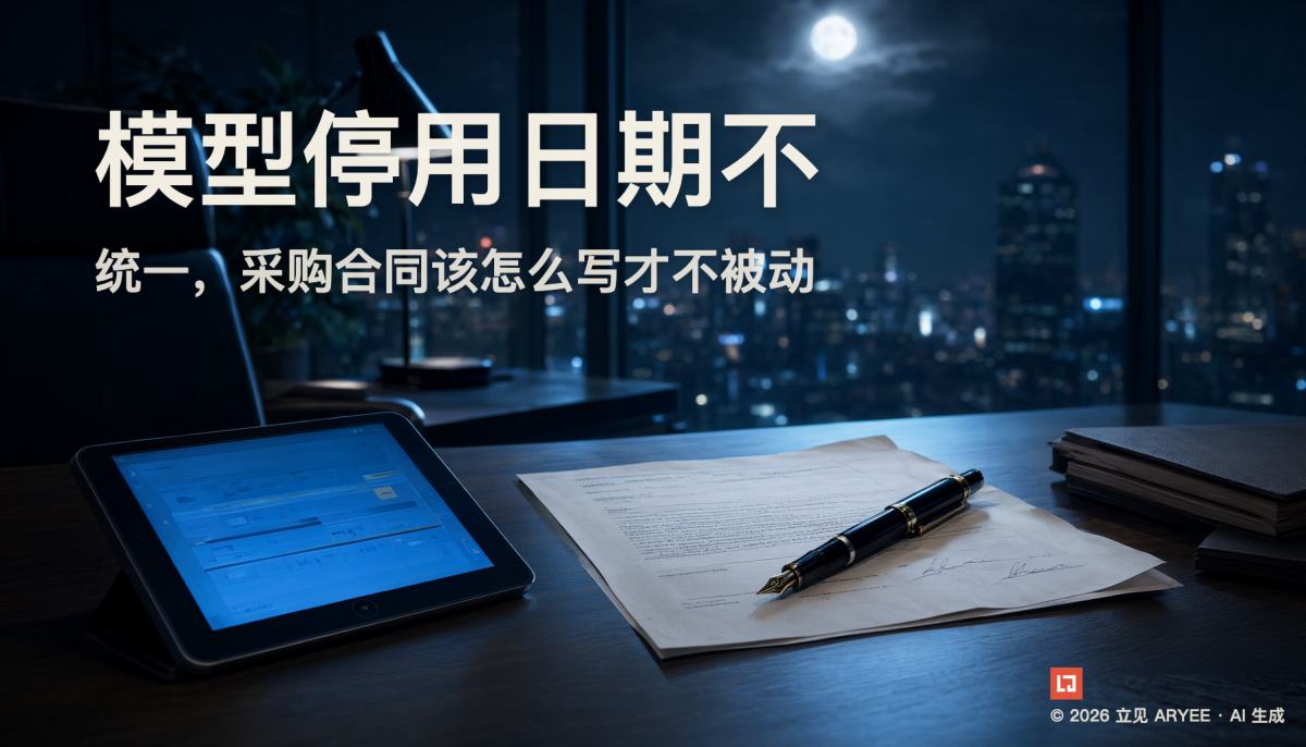 模型停用日期不统一，采购合同该怎么写才不被动